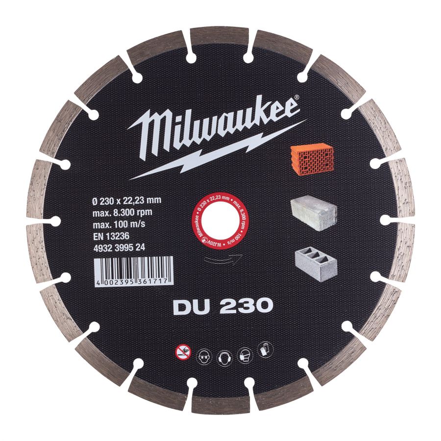 Diamanttrennscheibe DU 230 mm Universal - 1 Stück